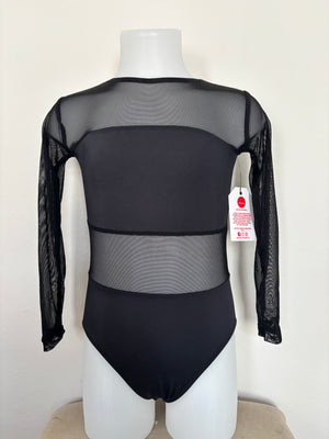 Lottie leotard - Black - Age 7-8