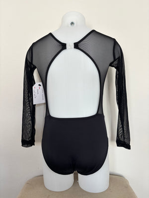 Lottie leotard - Black - Age 7-8